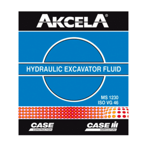 Akcela hydraulic excavator fluid 46 hydrauliikkaöljy