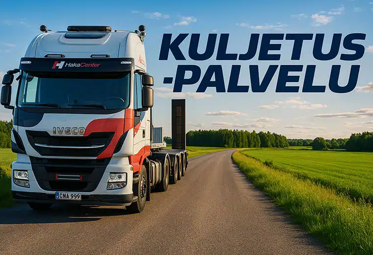 HakaCenter, kuljetuspalvelu