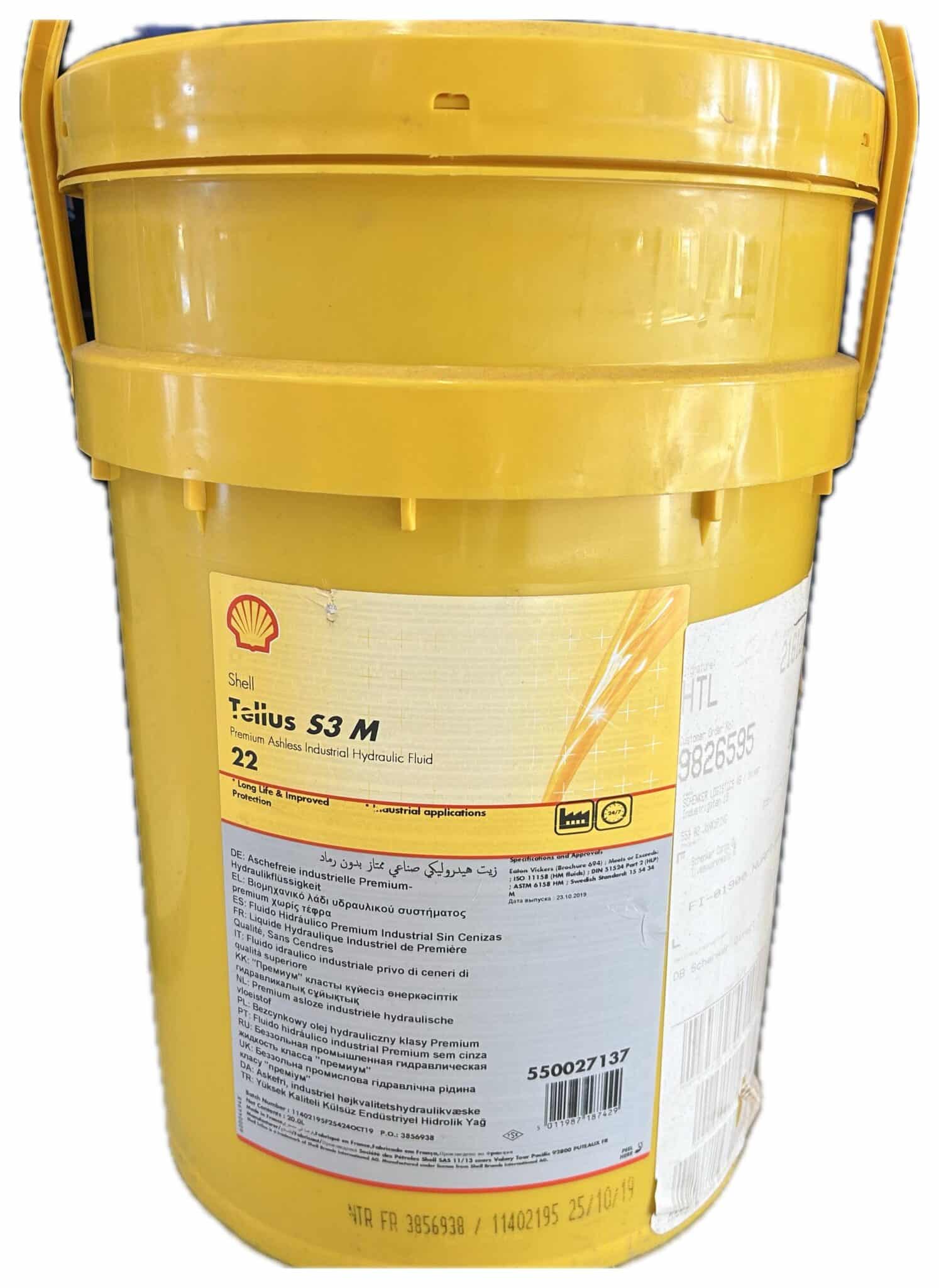 SHELL TELLUS S3 M 22 20L - HakaCenter